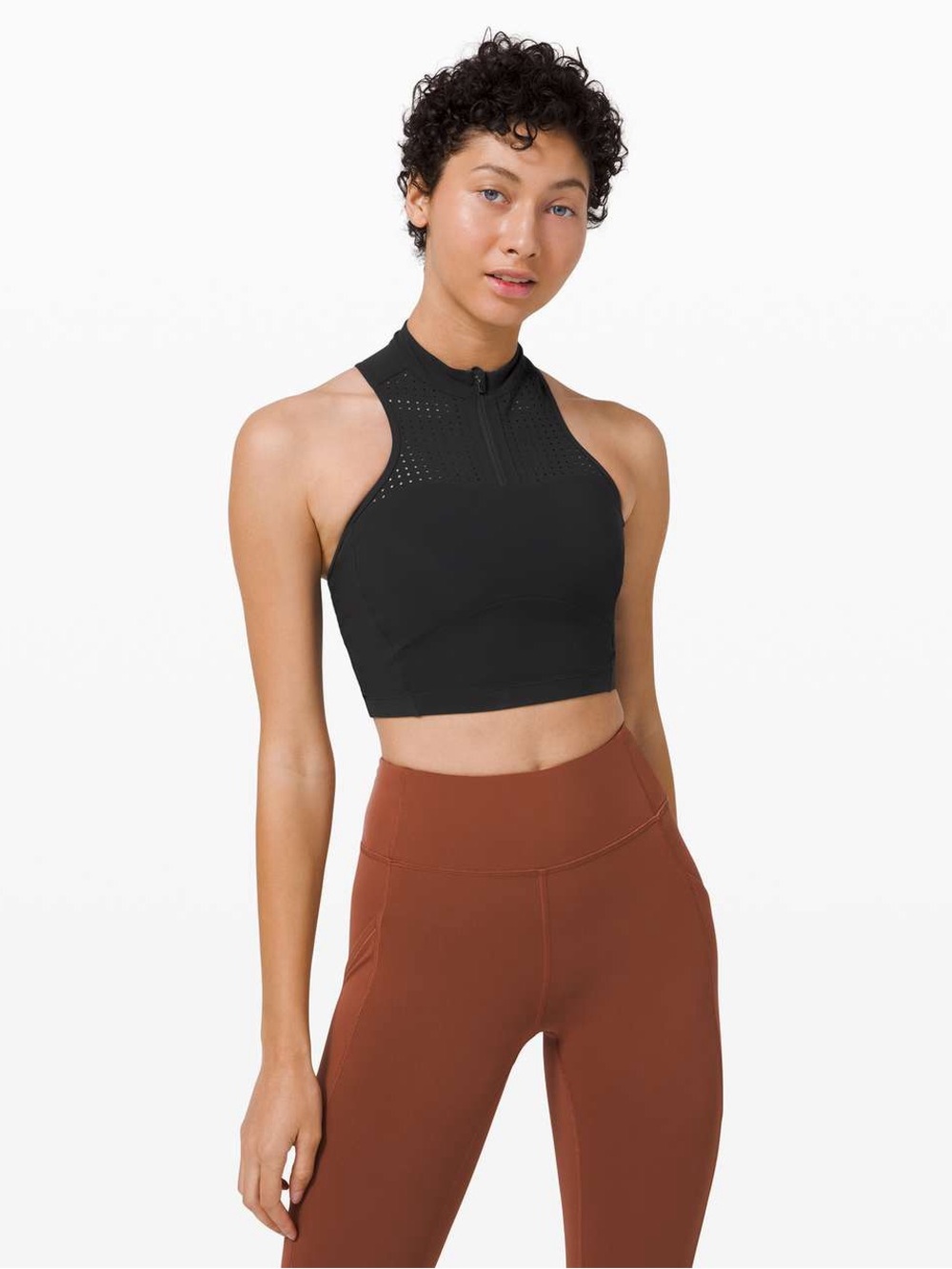 Lululemon Unleash Strength Bra Black Medium Support B/C Cup Size 6